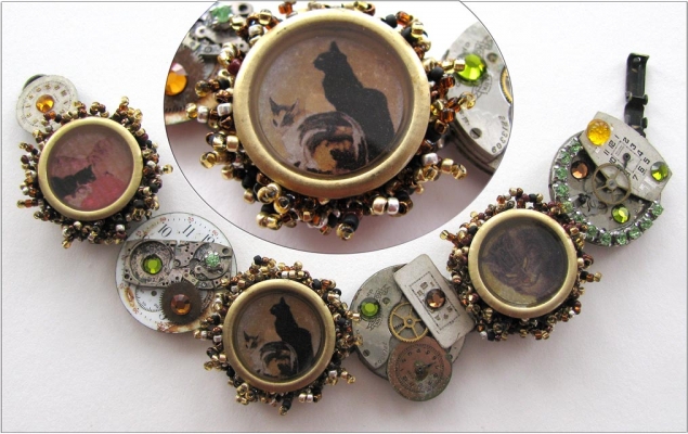 Cyndi Lavin's award-winning design from the 2009 Rings & Things "Your Designs Rock!" contest