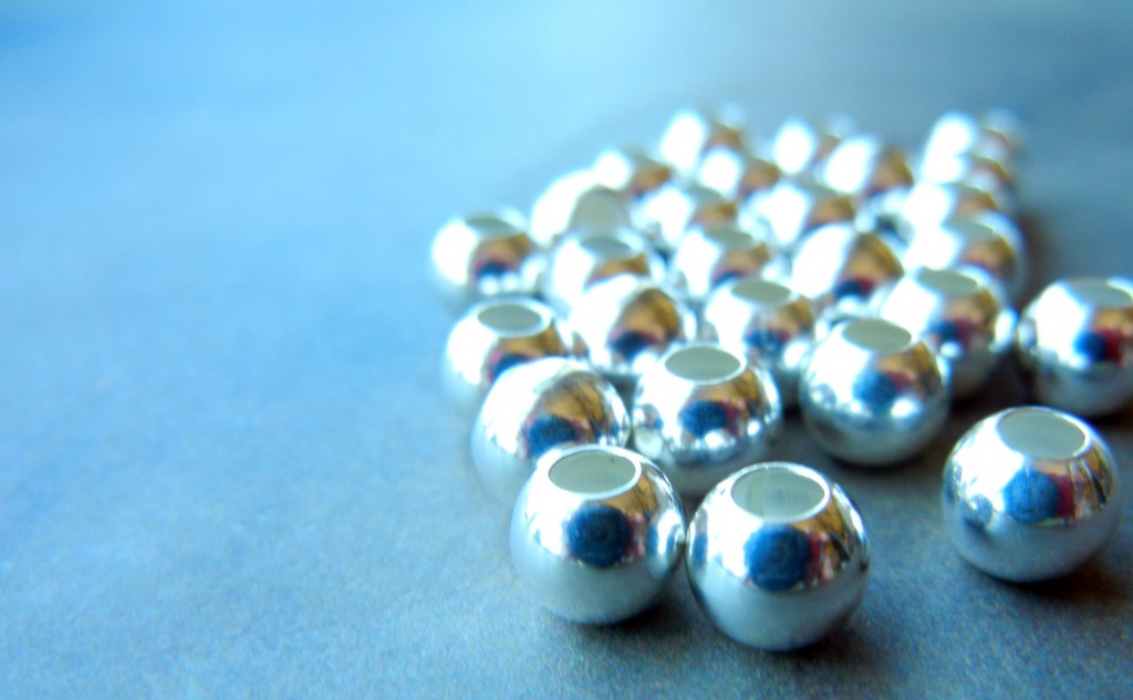 silver filled beads