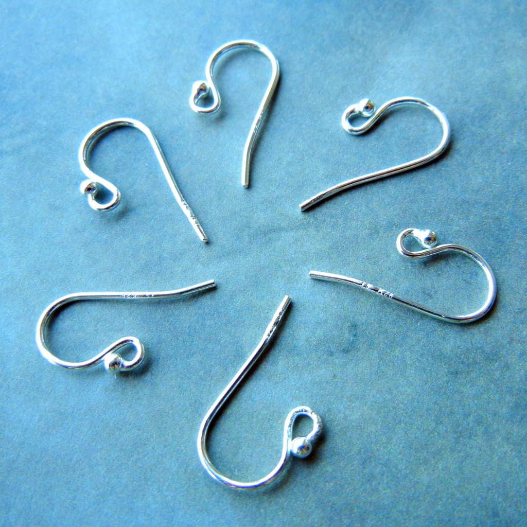 silver filled French hooks