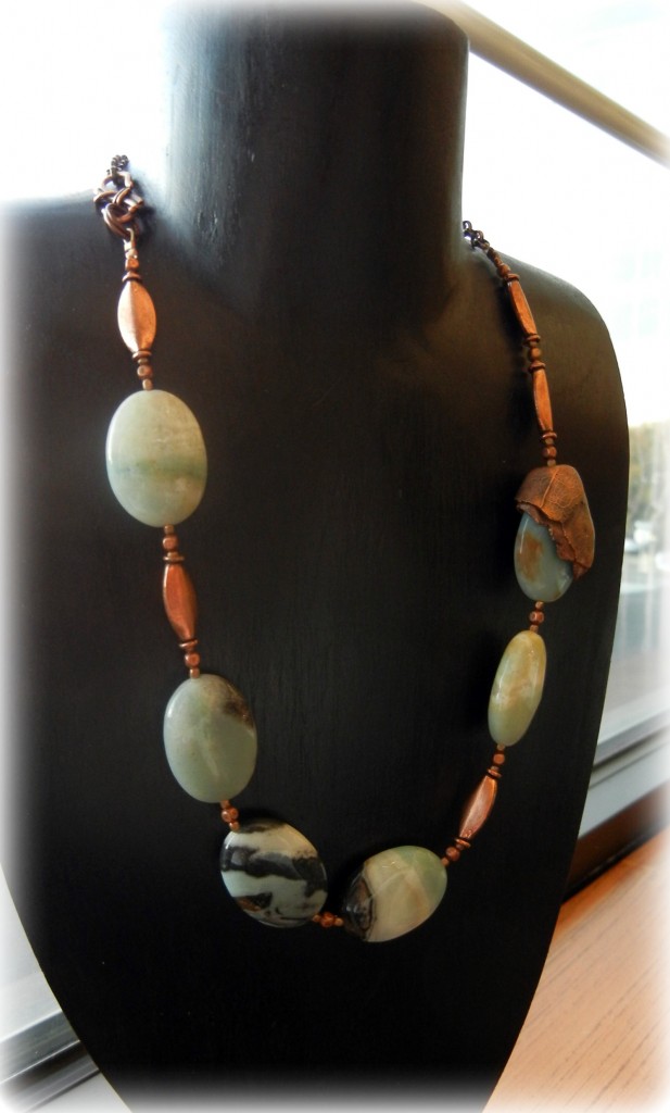 copper-clay-gemstone-necklace