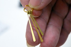 Free simple DIY earring project! All supplies available at www.rings-things.com.