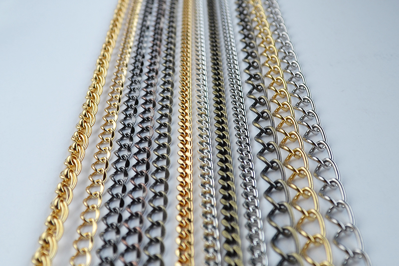 Choose from several styles of chain.