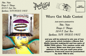 Weave Got Maille Postcard Contest