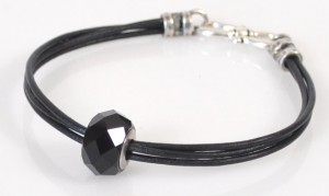 Basic Black Bracelet by Rita Hutchinson
