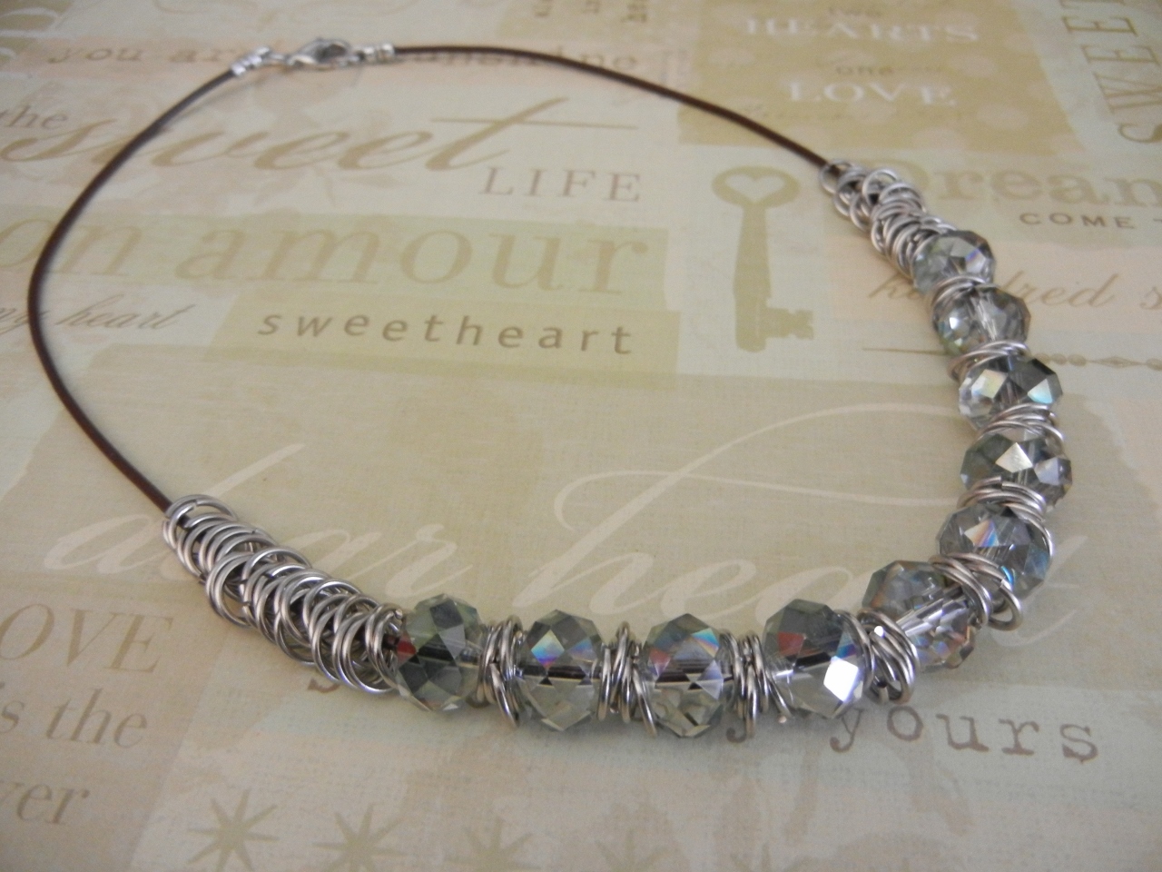 DIY: Jump Ring Bracelet  Wire work jewelry, Handmade wire jewelry