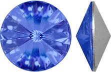 sparkling sapphire blue Swarovski crystal rivoli