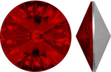 siam: rich red swarovski crystal