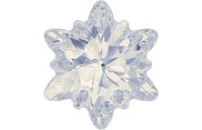sparkling white opal swarovski crystal