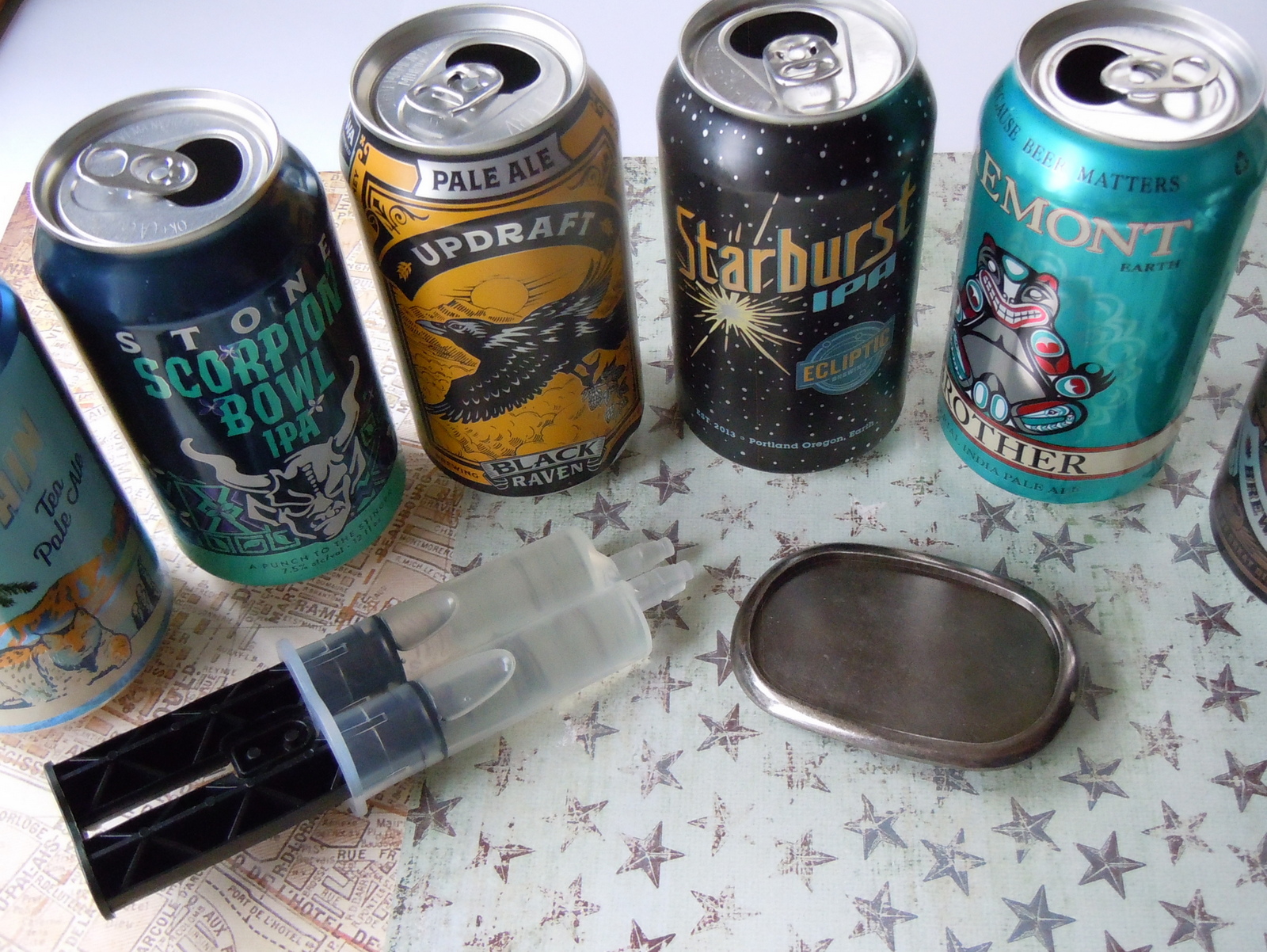 Belt Buckle from a Craft-Beer Can 