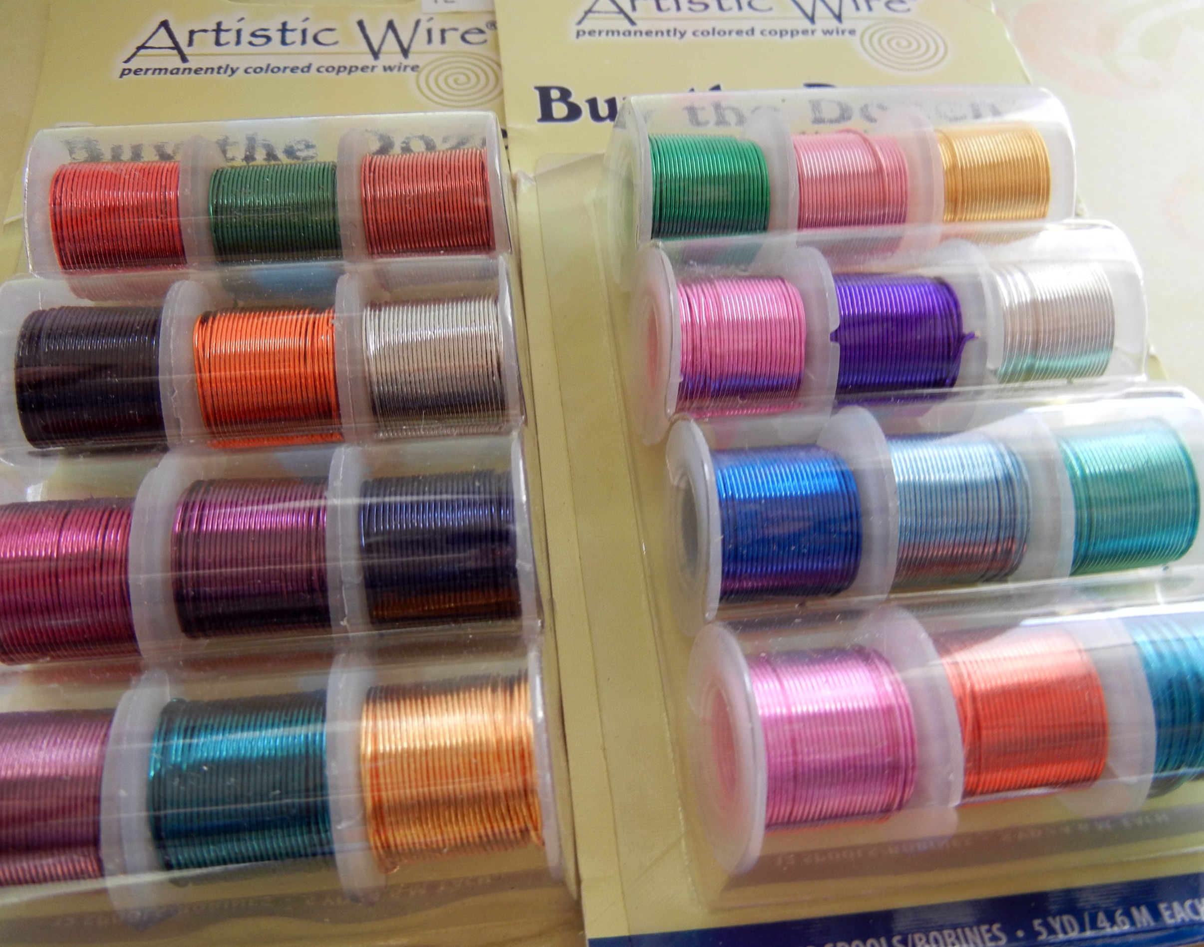New Artistic Wire color variety packs – Rings and Things