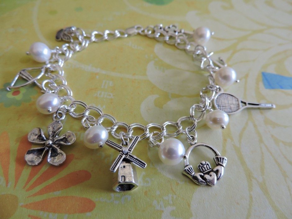 Buy Jewels Galaxy Women Silver Plated Charm Bracelet - Bracelet for Women  22229808 | Myntra