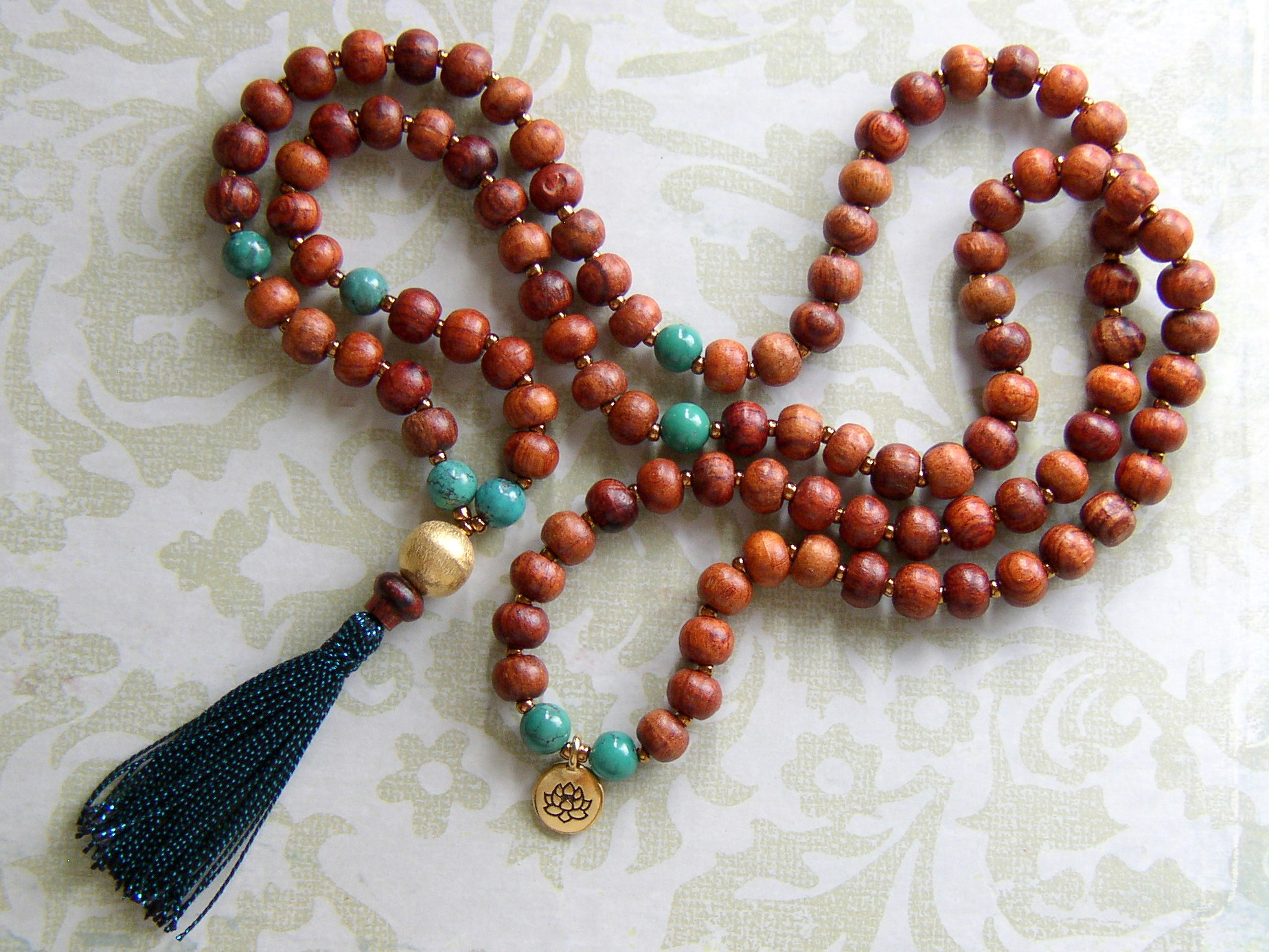 Make a Tassel Necklace with Prayer Beads - Rings and ThingsRings