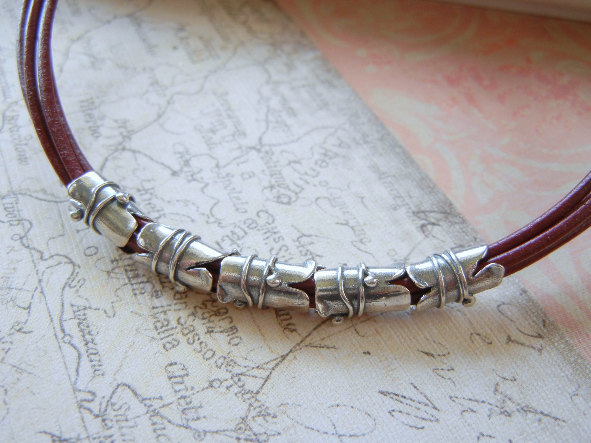 Multi-Strand Chain and Bead Necklace - How Did You Make This?